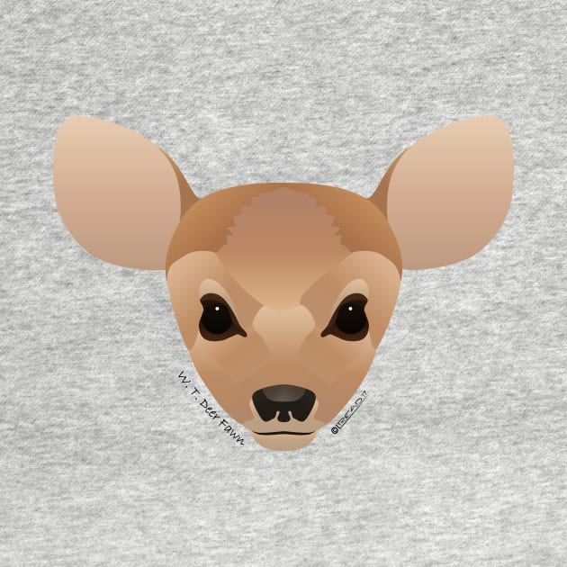 White Tail Deer Fawn by FunkilyMade